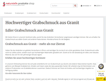 Tablet Screenshot of naturstein-produkte.eu
